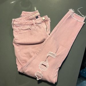 Pink Universal Thread Size 8 Womens Skinny Jeans